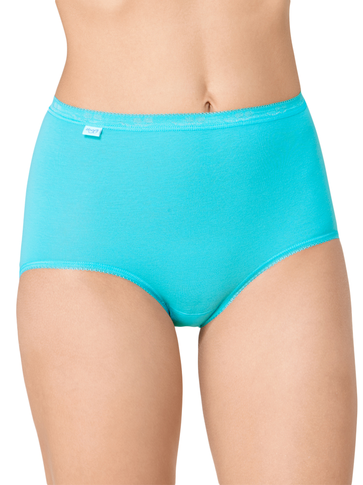 *3 Pack* Sloggi Basic+ Maxi Briefs 10105593 High Rise Soft 95 Cotton